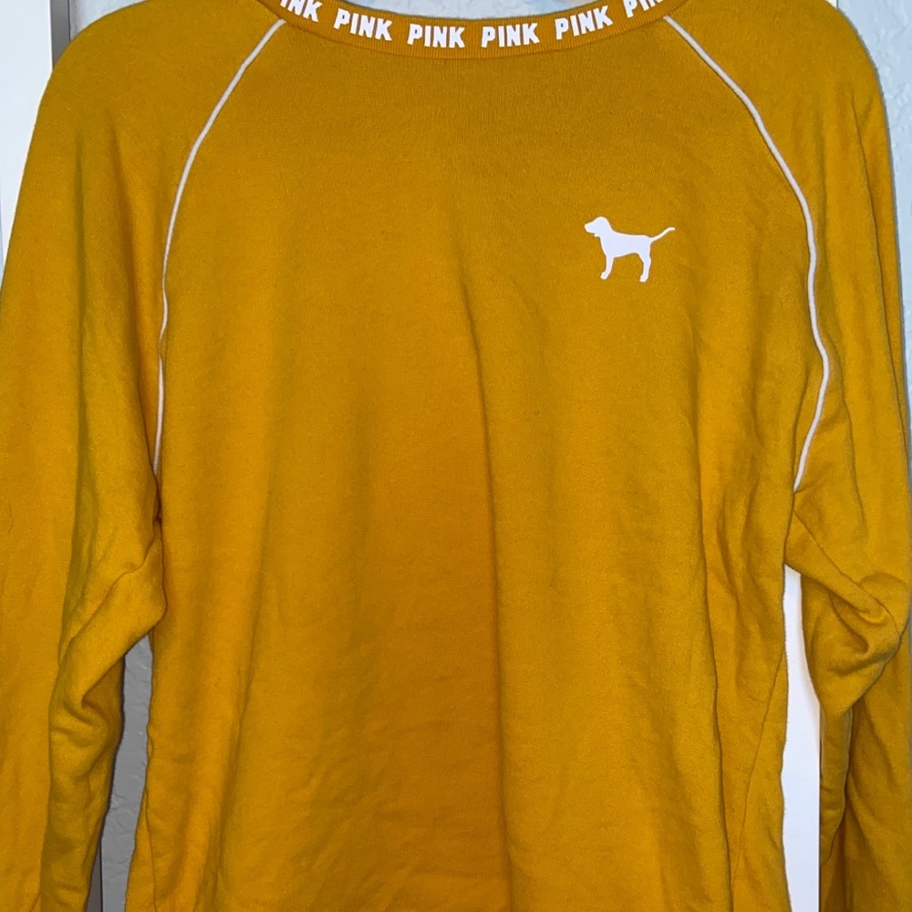 yellow pink shirt